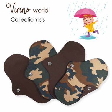 Salva Slip reutilizable Isis Camuflage Impermeable
