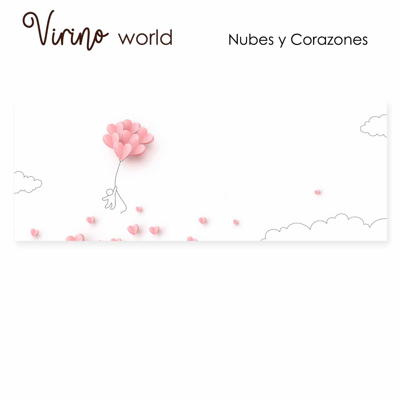 Web Tarjeta Nubes y Corazones